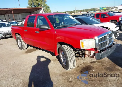 2007 Dodge Dakota Slt from USA, damaged, VIN 1D7HE48KX7S117591